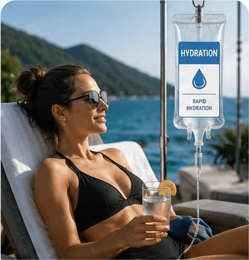 Hydration IV drip