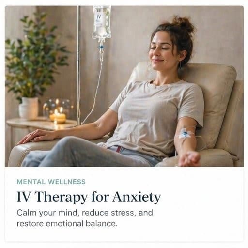 IV Therapy for Anxiety and Stress: The Nutritional Root Causes Nobody Talks About